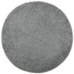 Tappeto Shaggy PAMPLONA a Pelo Lungo Moderno Verde Ø 200 cm vidaXL