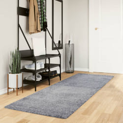Vidaxl - Tappeto Shaggy a Pelo Lungo Moderno Blu 80x250 cm 19669
