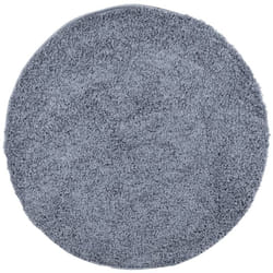 Vidaxl - Tappeto Shaggy pamplona a Pelo Lungo Moderno Blu ø 120 cm