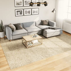 Vidaxl - Tappeto Shaggy a Pelo Lungo Moderno Oro 240x340 cm 13431