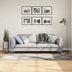 Vidaxl - Tappeto Shaggy pamplona Pelo Lungo Beige e Antracite 100x200cm 20868