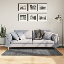 Vidaxl - Tappeto oviedo a Pelo Corto Antracite 120x170 cm 67461