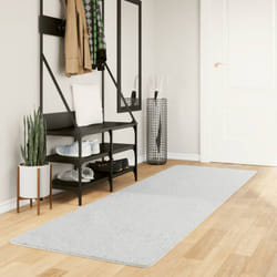 Vidaxl - Tappeto oviedo a Pelo Corto Grigio 80x250 cm 82484