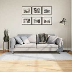 Vidaxl - Tappeto oviedo a Pelo Corto Grigio 100x200 cm 55029
