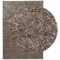 Tappeto a Pelo Lucido Lungo ISTAN Effetto Grigio 120x170 cmcod mxl 109992 - Vista aggiuntiva 3