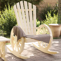 VidaXL 3207119 sedia da esterno Terrazzo Legno di pino