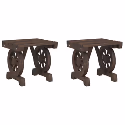 VidaXL 3207134, Terrazzo, Legno di pino