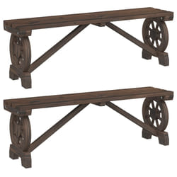VidaXL 3207136 sedia da esterno Terrazzo Legno di pino