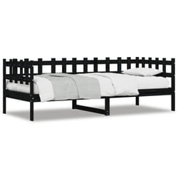 VidaXL 840378 divano Divano letto Nero