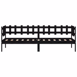 VidaXL 840378 divano Divano letto Nero