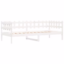 VidaXL 840380 divano Divano letto Bianco - Vista aggiuntiva 5
