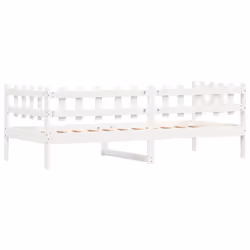 VidaXL 840380 divano Divano letto Bianco - Vista aggiuntiva 7