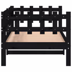 VidaXL 840381 divano Divano letto Nero - Vista aggiuntiva 5
