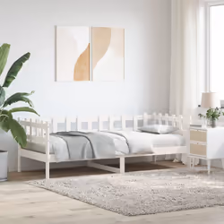 VidaXL 840383 divano Divano letto Bianco