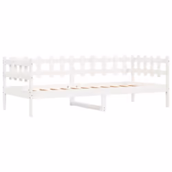 VidaXL 840383 divano Divano letto Bianco - Vista aggiuntiva 5