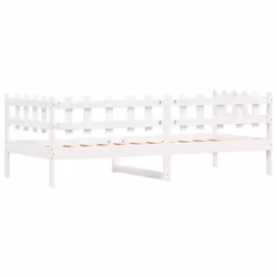 VidaXL 840383 divano Divano letto Bianco - Vista aggiuntiva 7