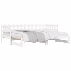 VidaXL 840389 divano Divano letto Bianco - Vista aggiuntiva 5