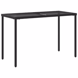 VidaXL 365072 tavolo da esterno Nero - Vista aggiuntiva 6