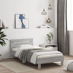 Giroletto Testiera Grigio Sonoma 100x200 cm Legno Multistrato Vidaxl 71815