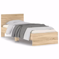Giroletto con Testiera Rovere Sonoma 90x190cm Legno Multistratocod mxl 110501 - Vista aggiuntiva 2