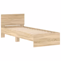 Giroletto con Testiera Rovere Sonoma 90x190cm Legno Multistratocod mxl 110501 - Vista aggiuntiva 3