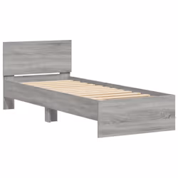 Giroletto con Testiera Grigio Sonoma 90x190cm Legno Multistratocod mxl 86533 - Vista aggiuntiva 3