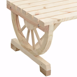 VidaXL 365097 panca da esterno Legno - Vista aggiuntiva 6
