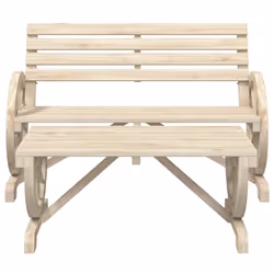 Set Salotto da Giardino 2 pz in Legno Massello di Abetecod mxl 116042 - Vista aggiuntiva 3
