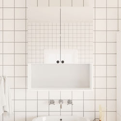 vidaXL Pellicole a Specchio 2 pz Autoadesive 90x200 cm in PET
