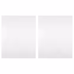 vidaXL Pellicole a Specchio 2 pz Autoadesive 90x200 cm in PET - Vista aggiuntiva 2