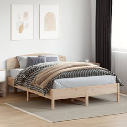 Giroletto con Testiera 140x200 cm in Legno Massello di Pinocod mxl 92305