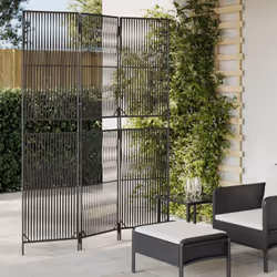 Decorate la vostra casa e dividete i vostri spazi con questo divisorio in polyrattan. Resistente e facile da pulire: Ciascun ...