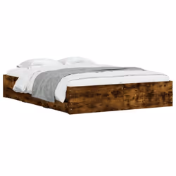 Giroletto con Cassetti Rovere Fumo 140x200 cm Legno Multistratocod mxl 85500 - Vista aggiuntiva 3