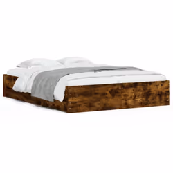 Giroletto con Cassetti Rovere Fumo 140x190 cm Legno Multistratocod mxl 85505 - Vista aggiuntiva 2