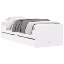 Giroletto con Cassetti Bianco 100x200 cmcod mxl 133320 - Vista aggiuntiva 3