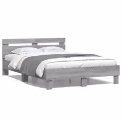 Giroletto Testiera Grigio Sonoma 120x200 cm Legno Multistratocod mxl 134028 - Vista aggiuntiva 2