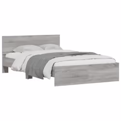 Giroletto con Testiera Grigio Sonoma 120x200 cmcod mxl 85523 - Vista aggiuntiva 3
