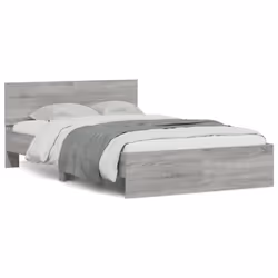 Giroletto con Testiera Grigio Sonoma 120x190 cmcod mxl 133472 - Vista aggiuntiva 2