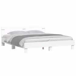 Giroletto con Testiera e LED Bianco 180x200 cmcod mxl 86028 - Vista aggiuntiva 3