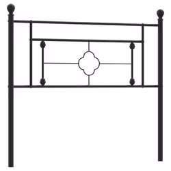 VidaXL 374370, Nero, Acciaio, 120 cm, 1250 mm, 97 cm, 30 mm