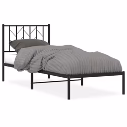 VidaXL 374428, Nero, 850 mm, 2,07 m, 900 mm, 800 x 2000 mm, 26 cm