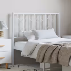 VidaXL 374523 testiera e pedana Bianco