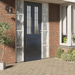 Vidaxl - Pellicole per Finestre Smerigliate 2pz Motivo Fiori in pvc 62491