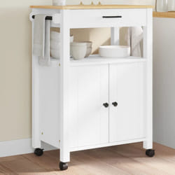 Vidaxl - Carrello da Cucina monza 60x40x90 cm in Legno Massello di Pino