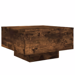 Tavolino da Salotto Rovere Fumo 55x55x31cm in Legno Multistratocod mxl 134043 - Vista aggiuntiva 2