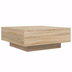 vidaXL Tavolino da Salotto Rovere Sonoma 80x80x31 cm Legno Multistrato - Vista aggiuntiva 2