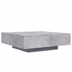 vidaXL Tavolino Salotto Grigio Cemento 100x100x31 cm Legno Multistrato - Vista aggiuntiva 2