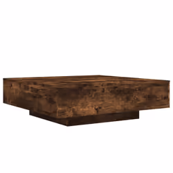 Tavolino da Salotto Rovere Fumo 100x100x31 cm Legno Multistratocod mxl 134048 - Vista aggiuntiva 2