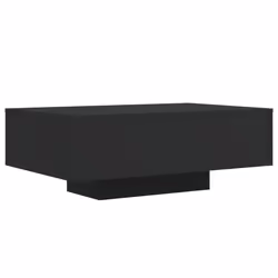 Tavolino da Soggiorno con Luci LED Nero 85x55x31 cmcod mxl 86079 - Vista aggiuntiva 3