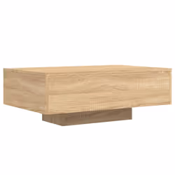 Tavolino da Soggiorno con Luci LED Rovere Sonoma 85x55x31 cmcod mxl 110052 - Vista aggiuntiva 3